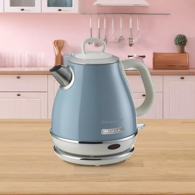 Wasserkocher Ariete 1 Liter 1630 Watt hellblau
