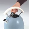 Ariete 2877 Wasserkocher Vintage, 1,7 l, kabellos, Blau, 1,7 l, 2000 W, Hellblau, Wasserstandsanzeige, Kabellos, Filterung