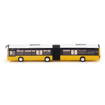 Gelenkbus-Modell Siku türkis/weiß – Maßstabs-Spielzeugfahrzeug, Druckguss-Sammlerstück