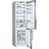 Kühl-Gefrierkombination Bosch Serie 6 KGE398IBP — 343 L Gesamt, Edelstahl, Türanschlag rechts