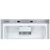 Kühl-Gefrierkombination Bosch Serie 6 KGE398IBP — 343 L Gesamt, Edelstahl, Türanschlag rechts