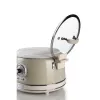 Ariete 2904 Reiskocher – Elektrischer Reiskocher mit Keramikschüssel – Hausgemachtes Sushi – Multikocher – Vintage Line – 3,5 L – 650 W – Beige