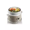 Ariete 2904 Reiskocher – Elektrischer Reiskocher mit Keramikschüssel – Hausgemachtes Sushi – Multikocher – Vintage Line – 3,5 L – 650 W – Beige