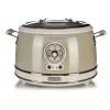 Ariete 2904 Reiskocher – Elektrischer Reiskocher mit Keramikschüssel – Hausgemachtes Sushi – Multikocher – Vintage Line – 3,5 L – 650 W – Beige