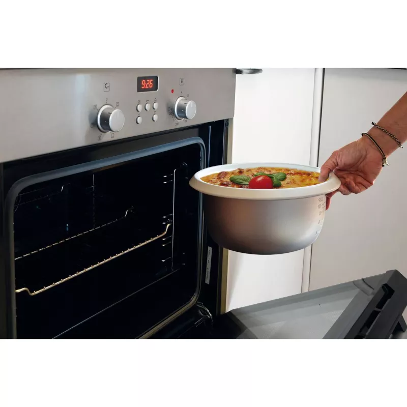 Ariete 2904 Reiskocher – Elektrischer Reiskocher mit Keramikschüssel – Hausgemachtes Sushi – Multikocher – Vintage Line – 3,5 L – 650 W – Beige
