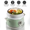 Ariete 2904 Reiskocher – Elektrischer Reiskocher mit Keramikschüssel – Selbstgemachtes Sushi – Multikocher – Vintage Line – 3,5 L – 650 W – Grün