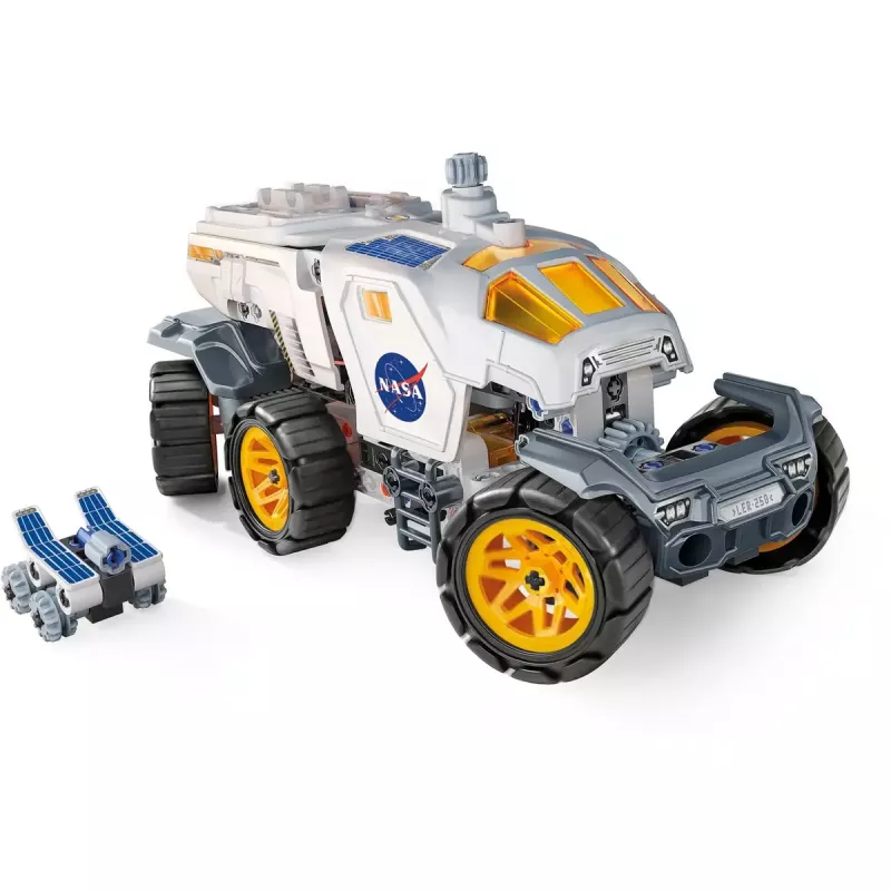 Konstruktionsspielzeug Clementoni Mars Rover 59295 STEM-Baukasten — pädagogischer Modellbausatz zum Zusammenbauen