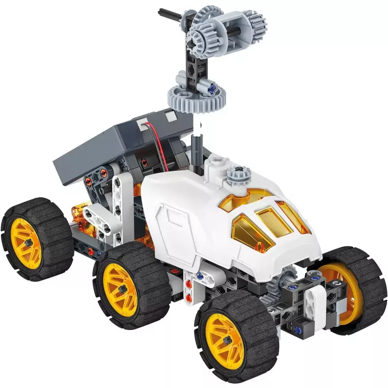 Konstruktionsspielzeug Clementoni Mars Rover 59295 STEM-Baukasten — pädagogischer Modellbausatz zum Zusammenbauen