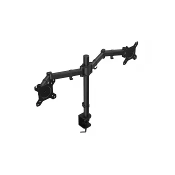 Monitorhalterung ENDORFY Atlas Double für 2 Bildschirme 68,6 cm (27 Zoll), Klemme, VESA 75x75–100x100, max. 8 kg pro Bildschirm, schwarz