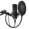 PC-Mikrofon ENDORFY Solum — kabelgebundenes USB-C-Mikrofon mit Nierencharakteristik, 16 Bit/48 kHz, 18–21000 Hz, Tischstativ, 2,9 m Kabel, Kopfhörerausgang, Pop-Filter