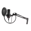 PC-Mikrofon ENDORFY Solum — kabelgebundenes USB-C-Mikrofon mit Nierencharakteristik, 16 Bit/48 kHz, 18–21000 Hz, Tischstativ, 2,9 m Kabel, Kopfhörerausgang, Pop-Filter