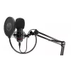 PC-Mikrofon ENDORFY Solum — kabelgebundenes USB-C-Mikrofon mit Nierencharakteristik, 16 Bit/48 kHz, 18–21000 Hz, Tischstativ, 2,9 m Kabel, Kopfhörerausgang, Pop-Filter