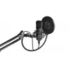 PC-Mikrofon ENDORFY Solum — kabelgebundenes USB-C-Mikrofon mit Nierencharakteristik, 16 Bit/48 kHz, 18–21000 Hz, Tischstativ, 2,9 m Kabel, Kopfhörerausgang, Pop-Filter