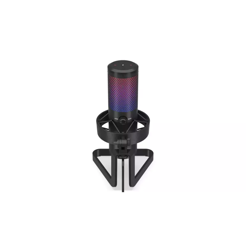 PC-Mikrofon ENDORFY AXIS Streaming — USB Type-C, 24-Bit/192 kHz, 30–18.000 Hz, Tischstativ, schwarz