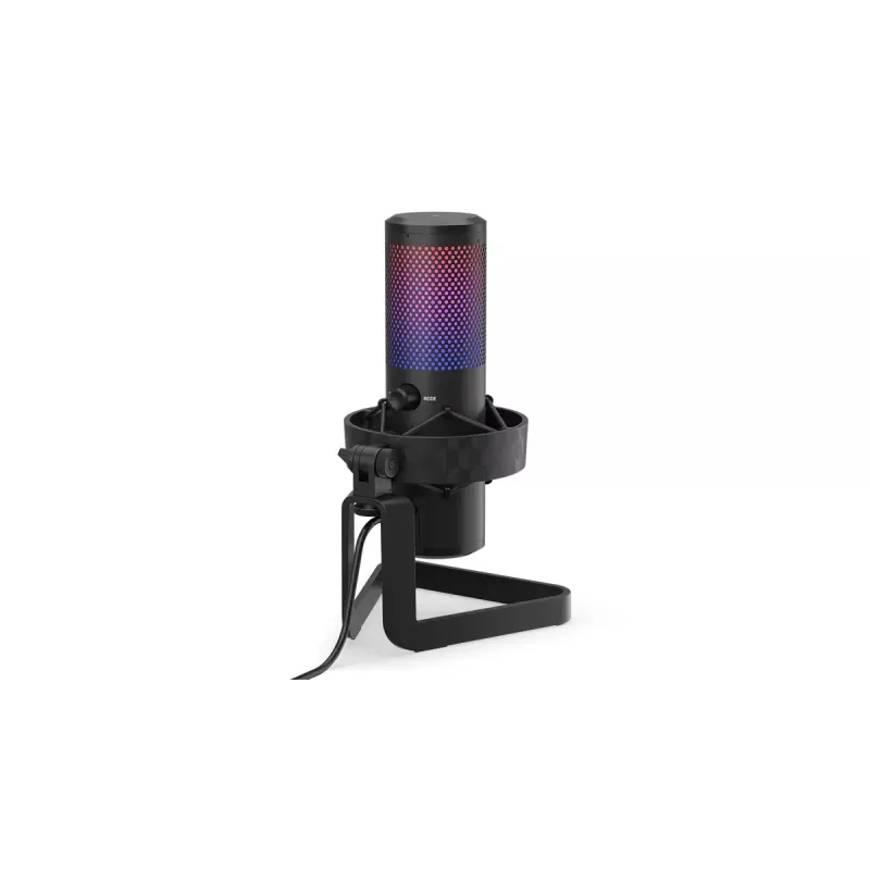 PC-Mikrofon ENDORFY AXIS Streaming — USB Type-C, 24-Bit/192 kHz, 30–18.000 Hz, Tischstativ, schwarz