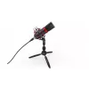 PC-Mikrofon ENDORFY Solum Streaming T — USB-Kabel, 24-Bit/48 kHz, 18–21000 Hz, Tischstativ, Kopfhörerausgang, Schwarz