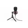 PC-Mikrofon ENDORFY Solum Streaming T — USB-Kabel, 24-Bit/48 kHz, 18–21000 Hz, Tischstativ, Kopfhörerausgang, Schwarz