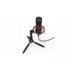 PC-Mikrofon ENDORFY Solum Streaming T — USB-Kabel, 24-Bit/48 kHz, 18–21000 Hz, Tischstativ, Kopfhörerausgang, Schwarz