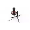 PC-Mikrofon ENDORFY Solum Streaming T — USB-Kabel, 24-Bit/48 kHz, 18–21000 Hz, Tischstativ, Kopfhörerausgang, Schwarz