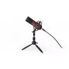 PC-Mikrofon ENDORFY Solum Streaming T — USB-Kabel, 24-Bit/48 kHz, 18–21000 Hz, Tischstativ, Kopfhörerausgang, Schwarz