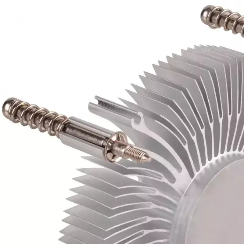 Cooler Silverstone NT09-115X Prozessorkühler 9,2 cm Aluminium