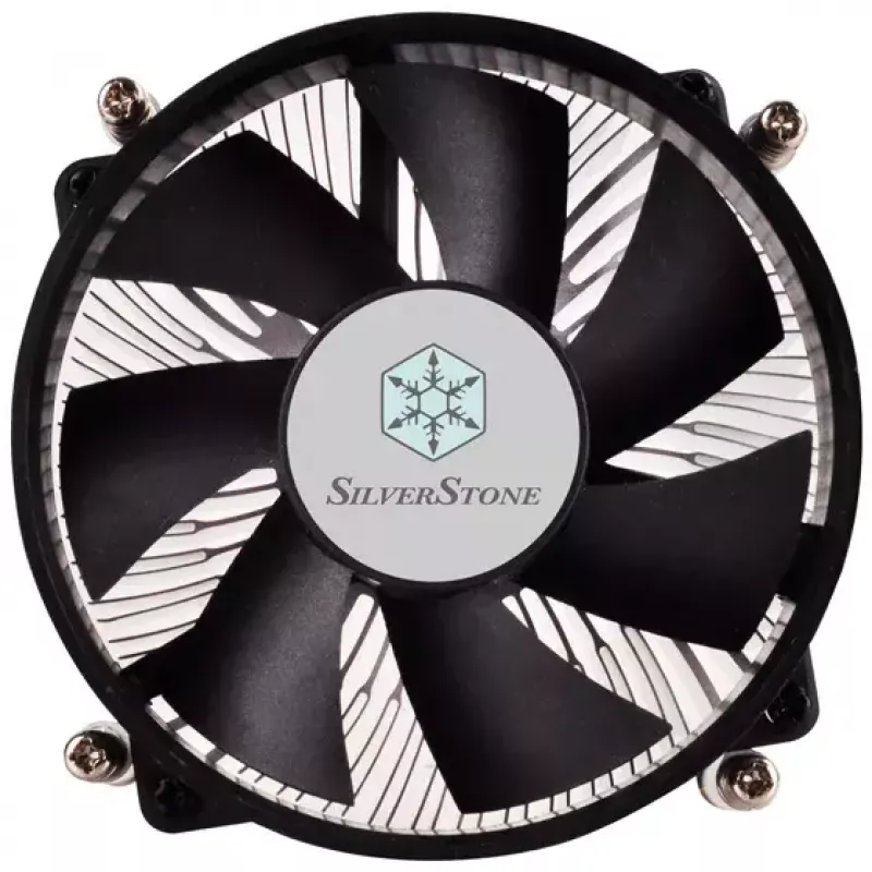 Cooler Silverstone NT09-115X Prozessorkühler 9,2 cm Aluminium