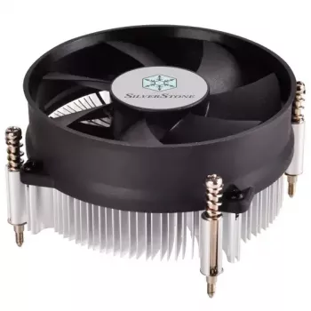 Cooler Silverstone NT09-115X Prozessorkühler 9,2 cm Aluminium