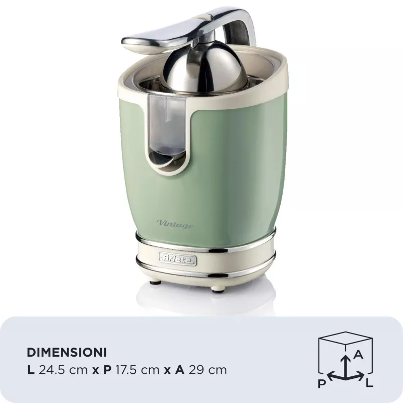 Elektrische Zitruspresse Ariete 0413/04 0,6L 85W Grün