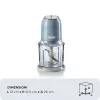 Ariete 438 Vintage Zerkleinerer 0438BL, 0,6 l, 400 W, Blau