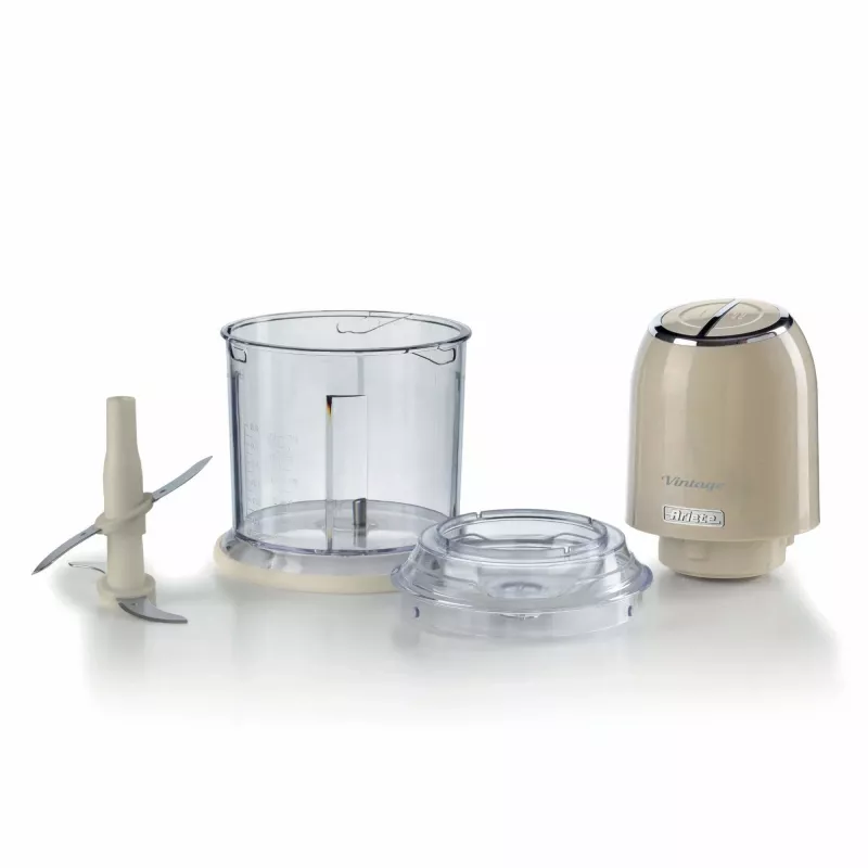 Ariete 438 Vintage Zerkleinerer 0438CR, 0,6 l, 400 W, Creme/Beige