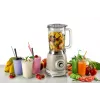 Ariete 583, Vintage Blender mit 1,5 Liter Glaskrug, 4 Edelstahlmesser, 4 Geschwindigkeiten + Puls, 1000 Watt, Beige