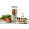 Ariete 583, Vintage Blender mit 1,5 Liter Glaskrug, 4 Edelstahlmesser, 4 Geschwindigkeiten + Puls, 1000 Watt, Beige
