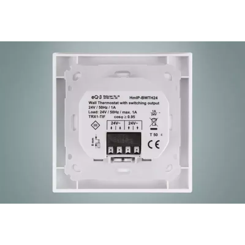 Thermostat Homematic IP HmIP-BWTH24 RF Weiß 24V LCD