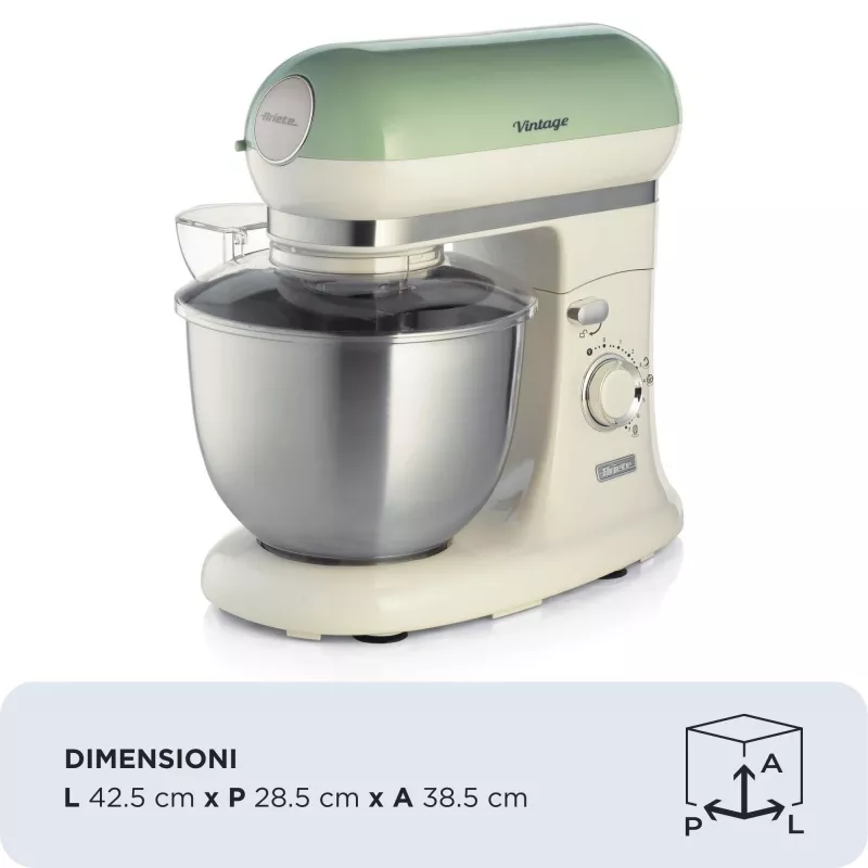 Küchenmaschine Ariete 1588 2400 W 5,5 L Grün Weiß