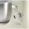 Ariete 1588 Vintage Mixer, Planetenrührwerk für Brot, Pizza, Kuchen und Gebäck, 5,5 L Fassungsvermögen, 7 Geschwindigkeiten, 2400 Watt, Pastellbeige
