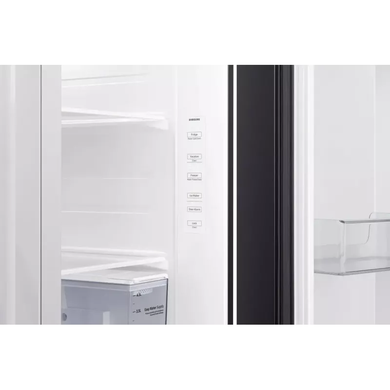 Samsung RS64DG5303B1 Side-by-Side Kühlschrank freistehend 628 L Schwarz, Edelstahl