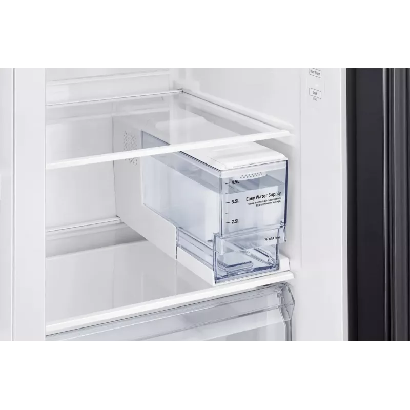 Samsung RS64DG5303B1 Side-by-Side Kühlschrank freistehend 628 L Schwarz, Edelstahl
