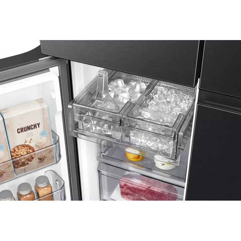 Samsung RF65DG960EB1 Side-by-Side Kühlschrank freistehend 646 L Schwarz