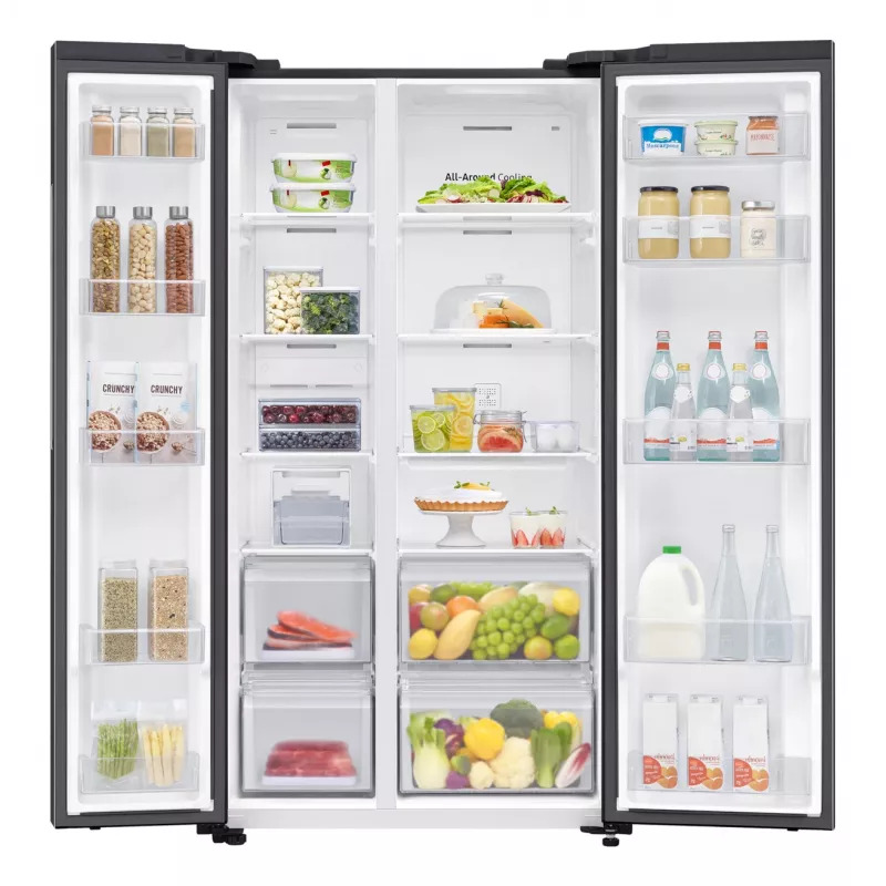 Samsung RS62DG5003B1 Side-by-Side-Kühlschrank Freistehend 628 L Schwarz