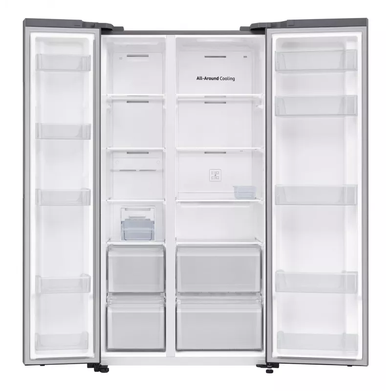 Samsung RS62DG5003S9 Side-by-Side-Kühlschrank, freistehend, 655 l, Edelstahl