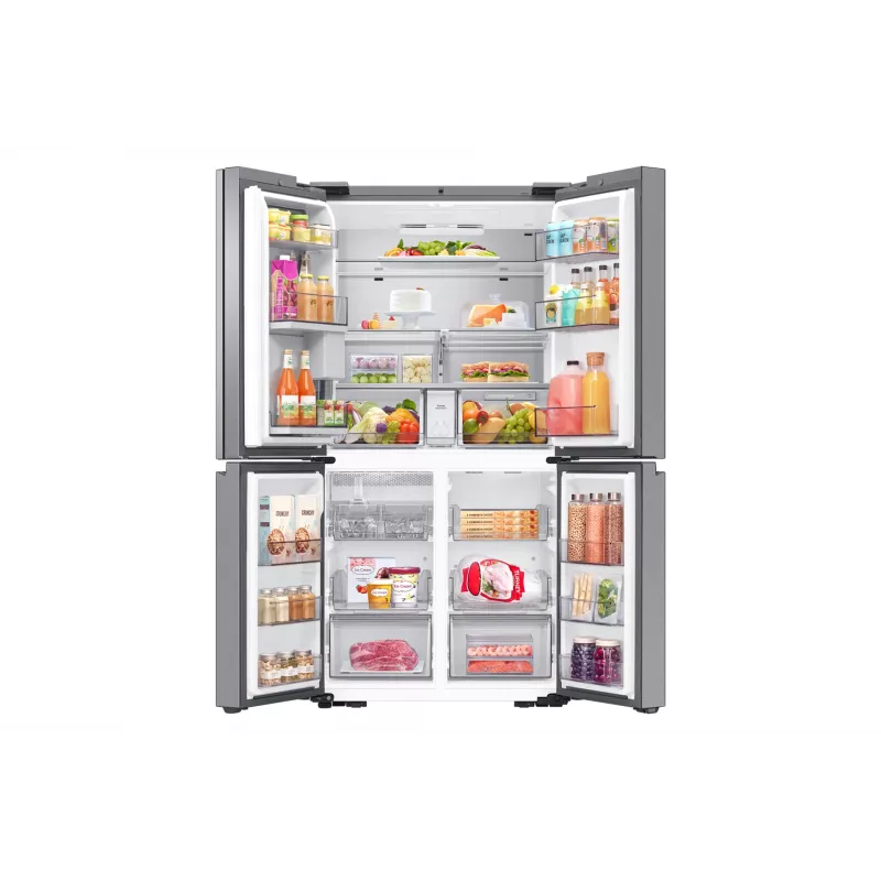 Samsung RF65DG9H0ESR Side-by-Side Kühlschrank freistehend 636 L Edelstahl
