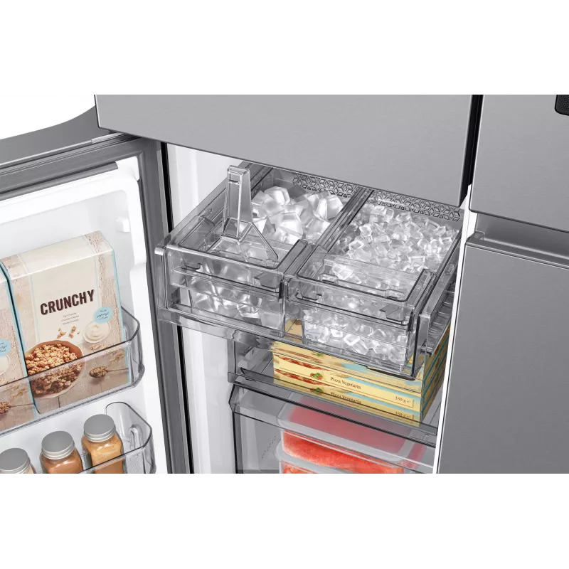 Samsung RF65DG9H0ESR Side-by-Side Kühlschrank freistehend 636 L Edelstahl
