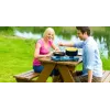 Campingkocher Campingaz Base Camp 2 Kochzonen Blau