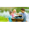 Campingkocher Campingaz Base Camp 2 Kochzonen Blau