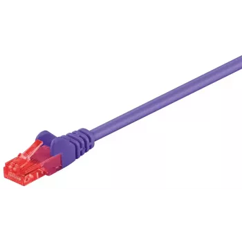 Netzwerkkabel Goobay 95263 Violett 1 m Cat6 U/UTP