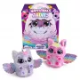 Hatchimals Alive Mystery Hatch Pufficorn Spinmaster AA Batterie Pink Weiß
