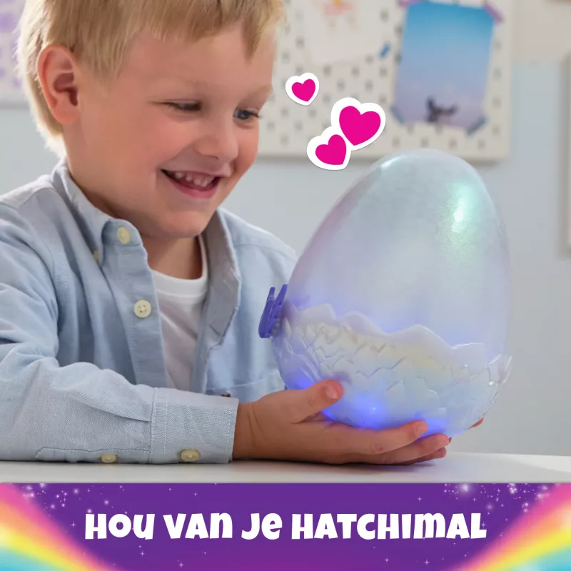 Hatchimals Alive Mystery Hatch Draggle Spinmaster Pink Weiß AA