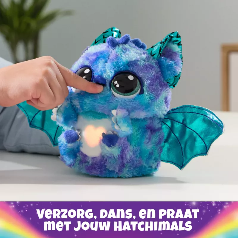 Hatchimals Alive Mystery Hatch Draggle Spinmaster Pink Weiß AA