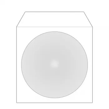 Sleeve Case MediaRange BOX62 optische Disc-Hülle für 1 Disc Weiß