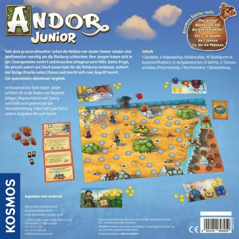 Kosmos 69895 Brettspiel Reise/Abenteuer